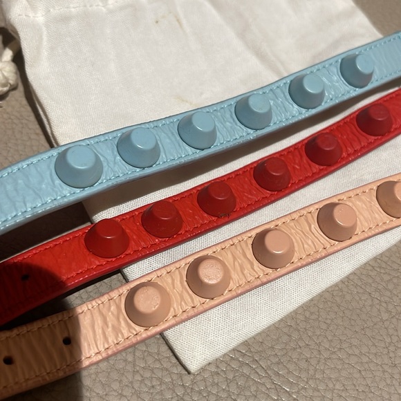 Balenciaga Leathered Studded Bracelet - Picture 2 of 6